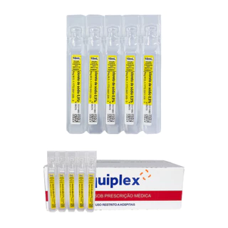 Soro Fisiologico 0,9% 10ml 200 Unid Lente Contato Equiplex