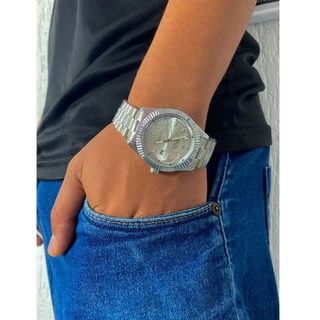 Rolex Relógio Masculino Rolex Date just Semi-Automático