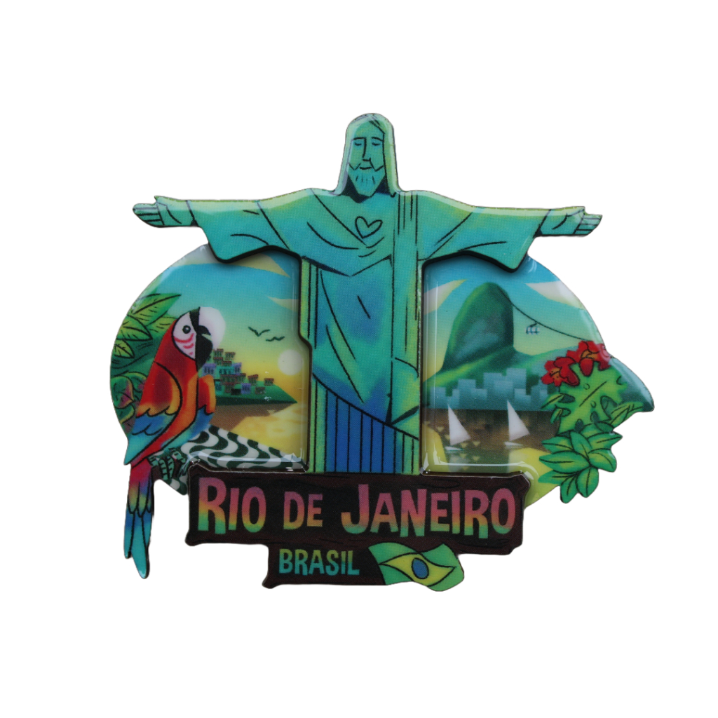Ímã Rio de Janeiro RJ - Ímã de Geladeira MDF Duplo Epóxi | Shopee Brasil