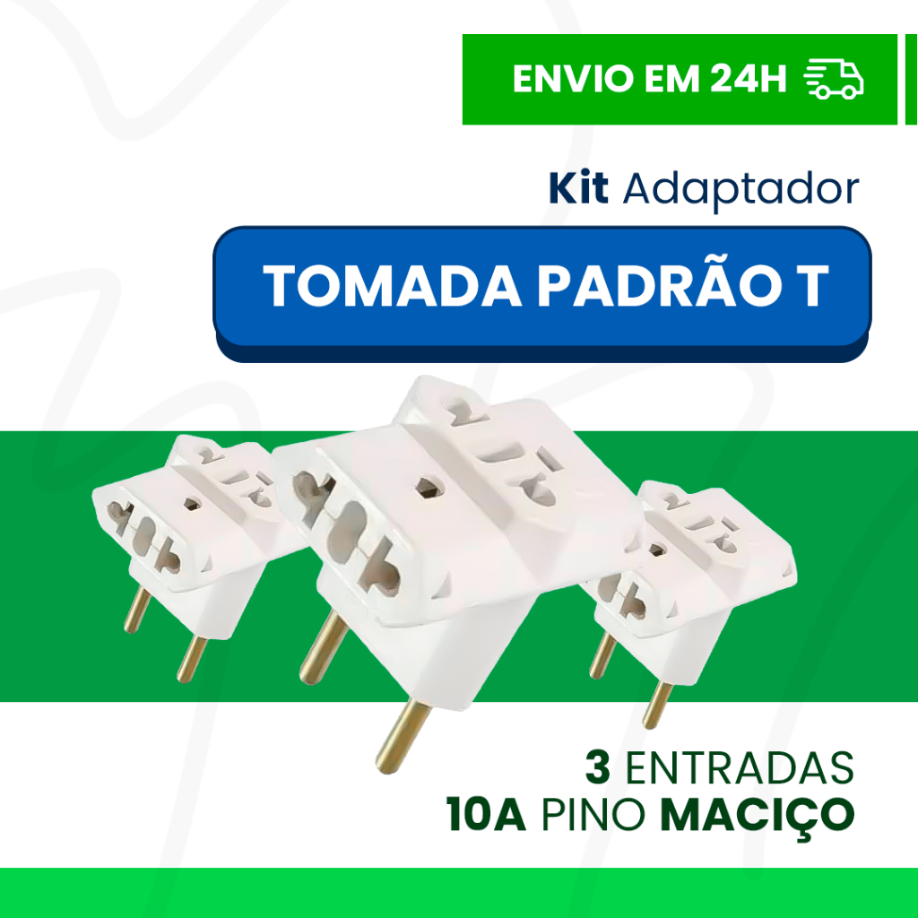 Kit Adaptador T Benjamin Universal Modelo Novo e Antigo 10A/20A