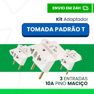 Kit Adaptador T Benjamin Universal Modelo Novo e Antigo 10A/20A