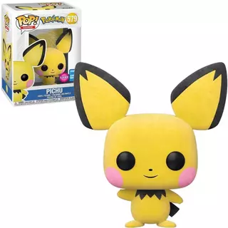 Funko Pop! Pichu Flocked Pokémon Exclusivo Wondrous Convention 2020 579