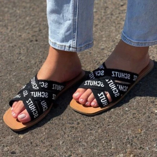 RASTEIRA FEMININA FLAT X GORGURAO RASTEIRINHA PROMOÇÃO SANDÁLIA MODA