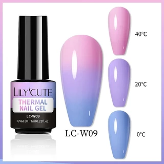 ESMALTE EM GEL TÉRMICO MUDA DE COR COM TEMPERATURA