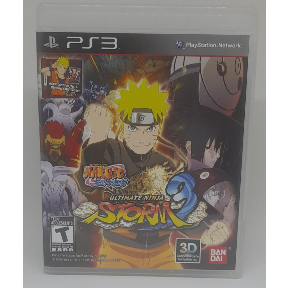Naruto Shippuden Ultimate Ninja Storm 3 PS3 Shopee Brasil