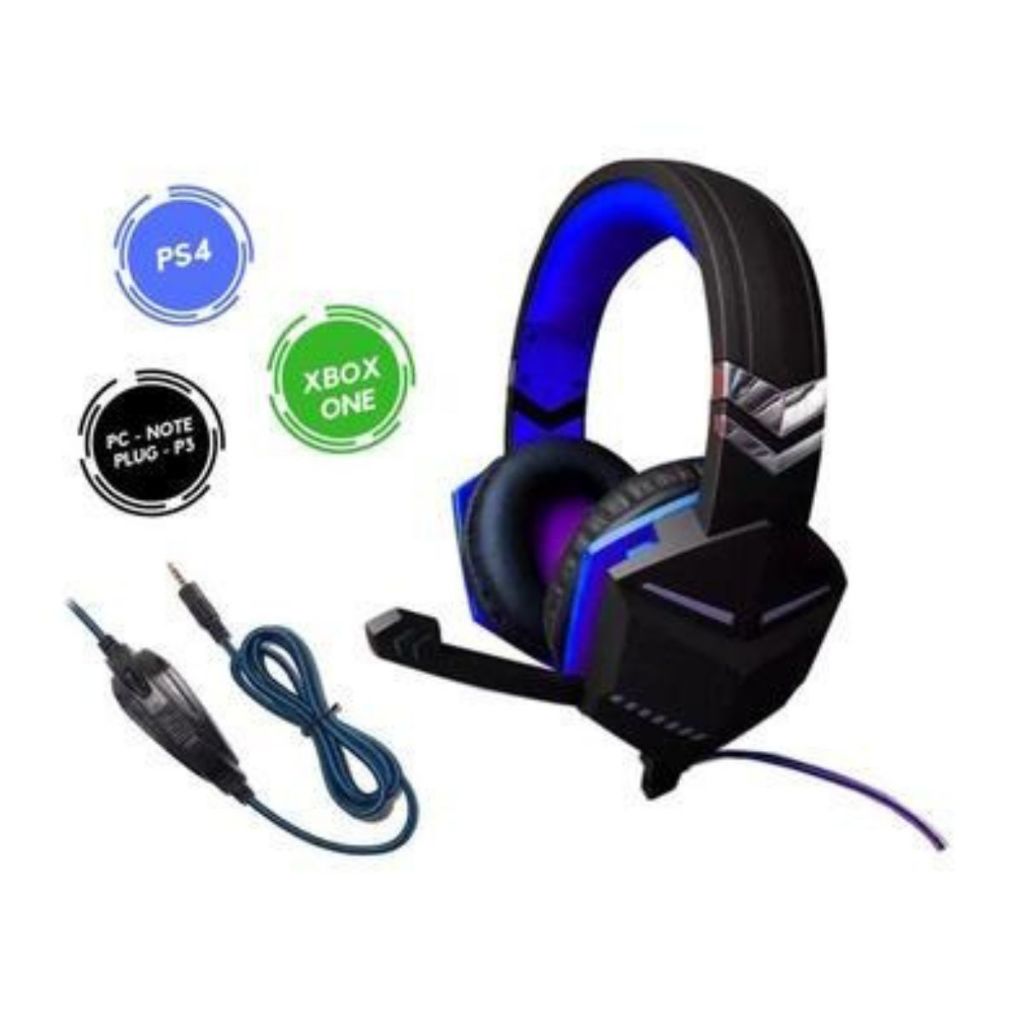 Headset Gamer Fone Ouvido Feir Fr-510 Ps4 / Xbox One vermelho