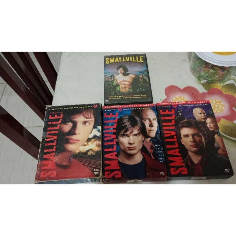 box dvds Smallville coleção | Shopee Brasil