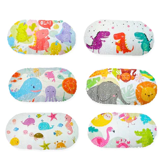 Tapete para Banho Infantil Antiderrapante com Ventosas Para Banheiro Box Bebê