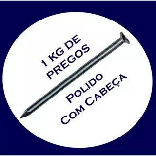 PREGO 17X27 COM CABECA POLIDO PACOTE LACRADO 5KG