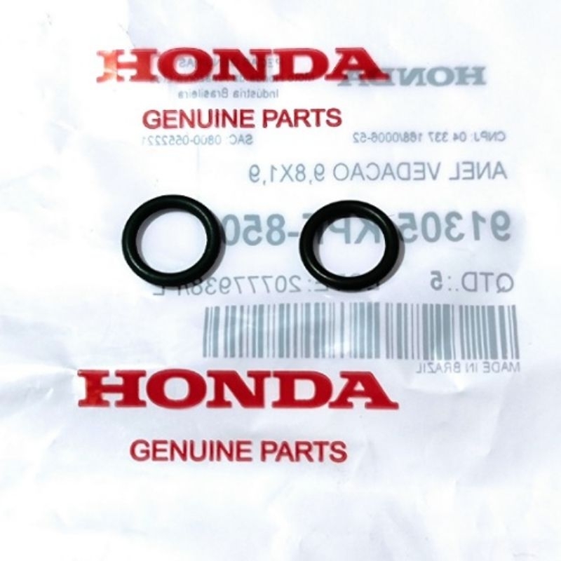 Par Anel Vedação O-ring Do Radiador CB CBX 250 Twister CB XRE 300 Tornado 250 Original Honda
