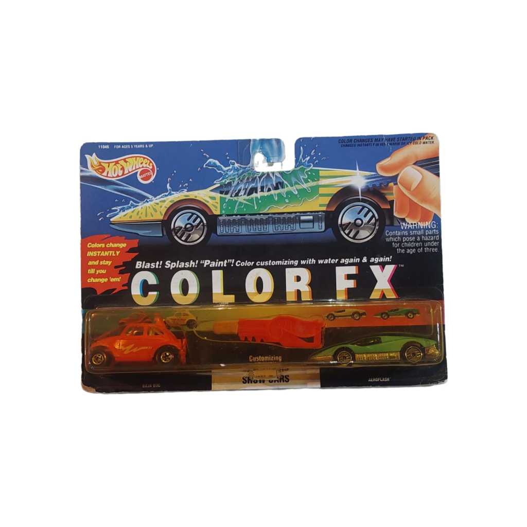 Hot Wheels Color FX Show Cars Baja Bug and Aeroflash 1993 - Beetle ...