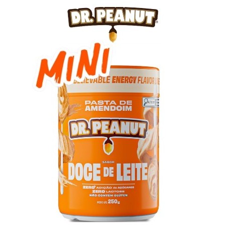 Pasta de Amendoim Dr Peanut com Whey Protein - 600g