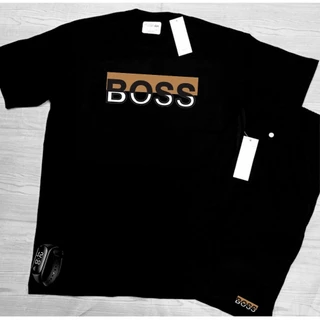 Conjunto Kit camiseta 100% algodão 30,1 bermuda leve para caminhada e academia