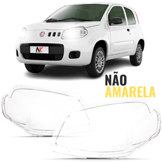 Lente Farol Fiat Uno Vivace Way 2010 2011 2012 2013 2014 2015