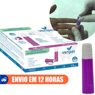 Lanceta De Segurança 0,36 x 1,80 mm Venper