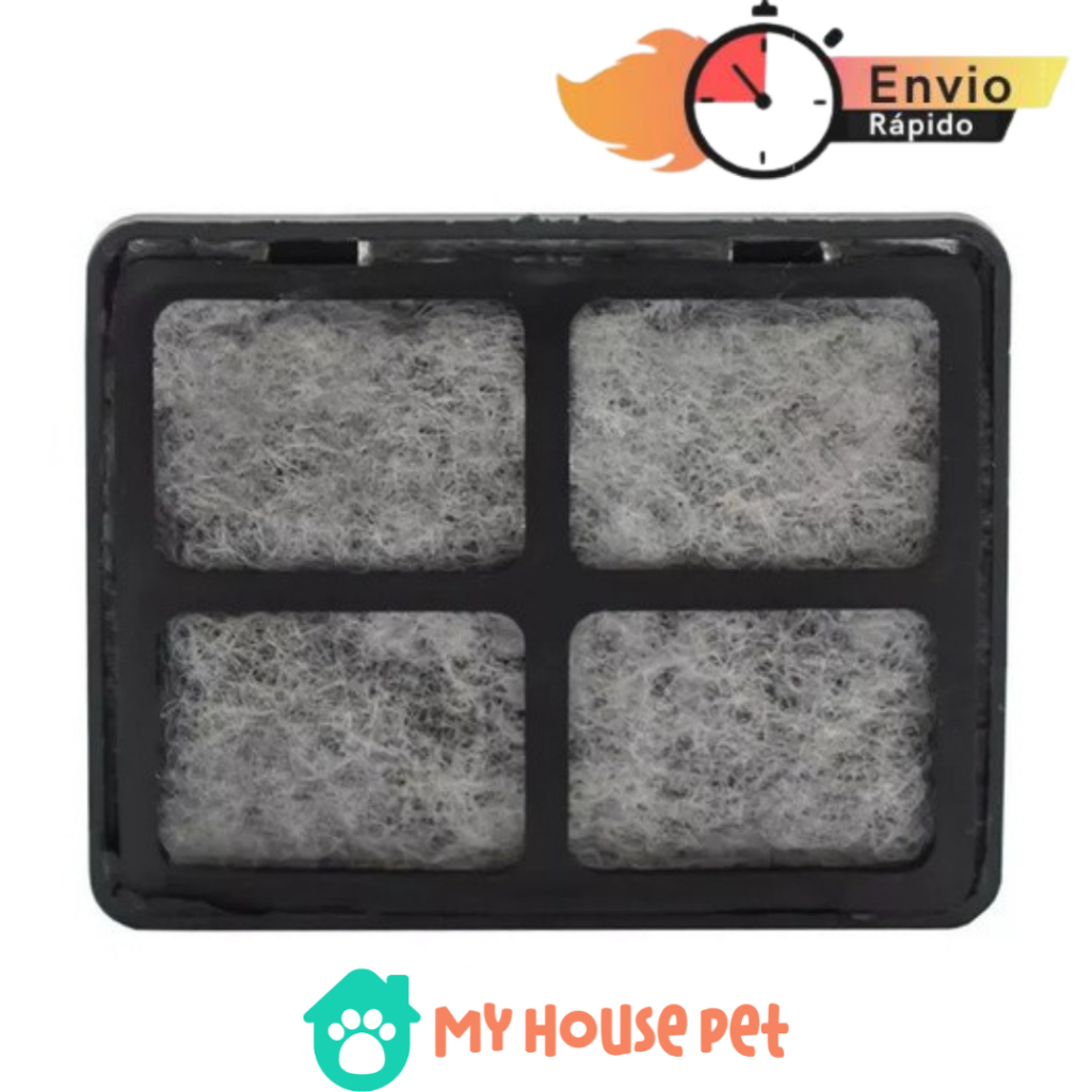 KIT 5 UNIDADES Filtro De Carvão Ativado Para Fonte Aqua Mini e Aqua First Amicus PROMOÇÃO 35% OFF