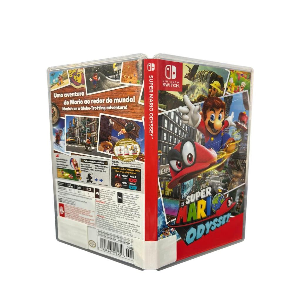 Super Mario Odyssey Nintendo Switch - Mídia Física | Shopee Brasil