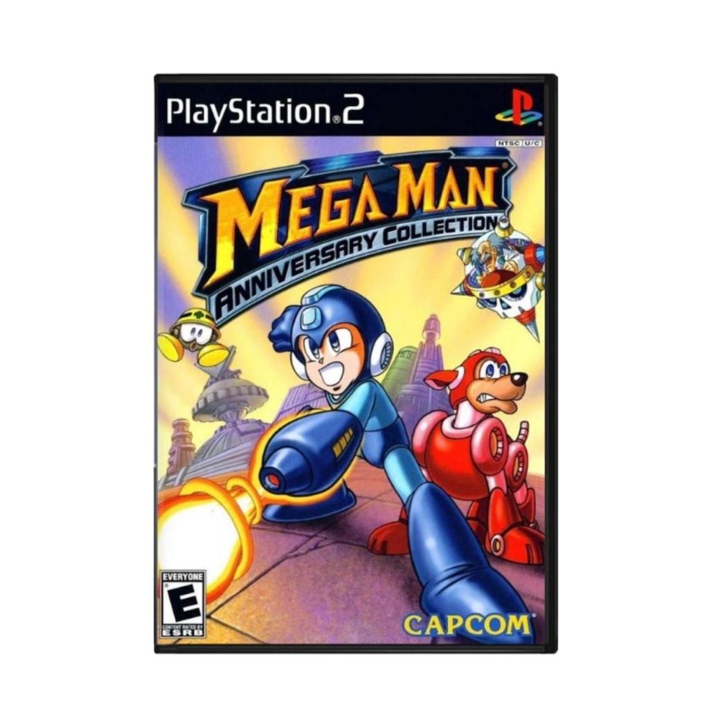 Mega Man Anniversary Collection PS2 Mídia Física Lacrado