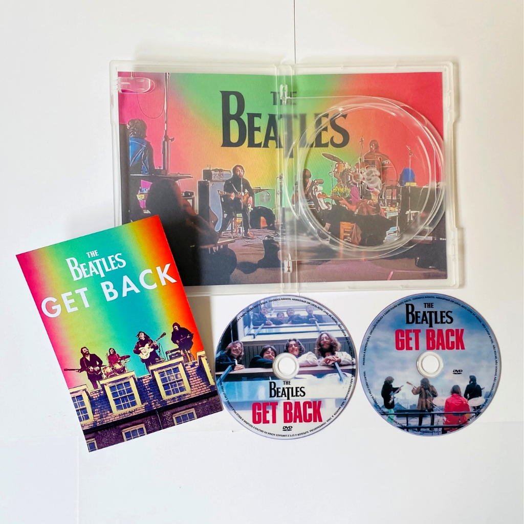 ◆THE BEATLES GET BACK DVD ３枚組 02069 DVD - The Beatles - Get Back (Ano de Produção: 2021) - Série com 3