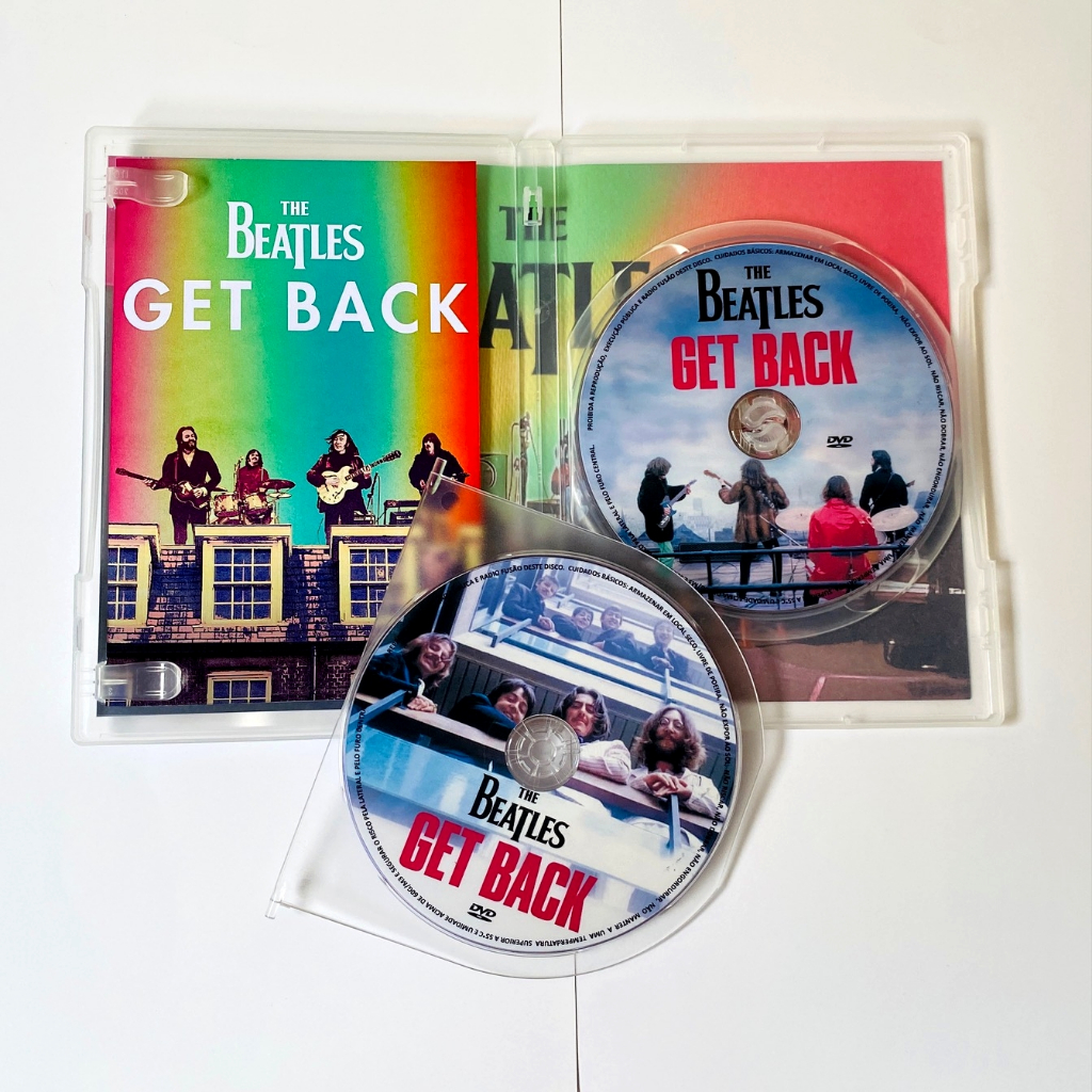 ◆THE BEATLES GET BACK DVD ３枚組 02069 ◇THE BEATLES GET BACK DVD 3枚組 02069 【公式通販】