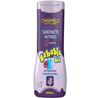 SABONETE ÍNTIMO BABABLU UVA CHARMELLE COSMÉTICOS SENSUAL