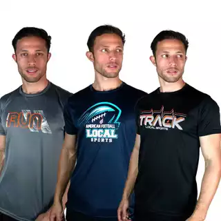 KIT COM 3 DRYFIT MASCULINA TREINO