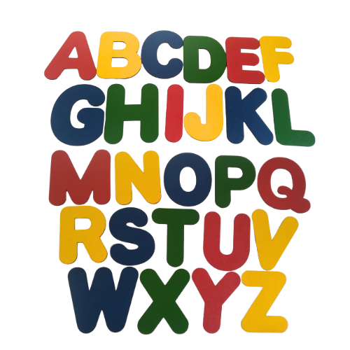 Alfabeto Jumbo 10 - Letras em MDF de 10cm com Tinta Atóxica para ...
