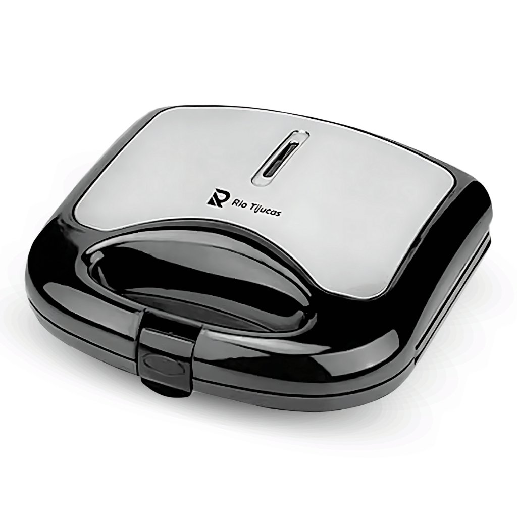 Sanduicheira Grill Toast e Grill Inox Preta 127V 750W | Shopee Brasil