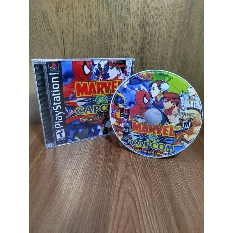 Jogo Marvel vs. Capcom: Clash of Super Heroes - Playstation 1 | Shopee ...