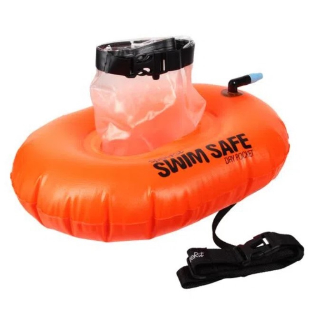 Boia de Sinalização Speedo Natação Swim Safe Dry Pocket Águas abertas 3 ...