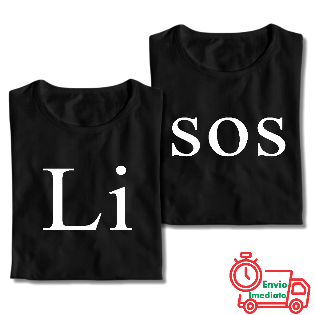 Kit Casal 2 Camisetas LISOS 100% Algodão