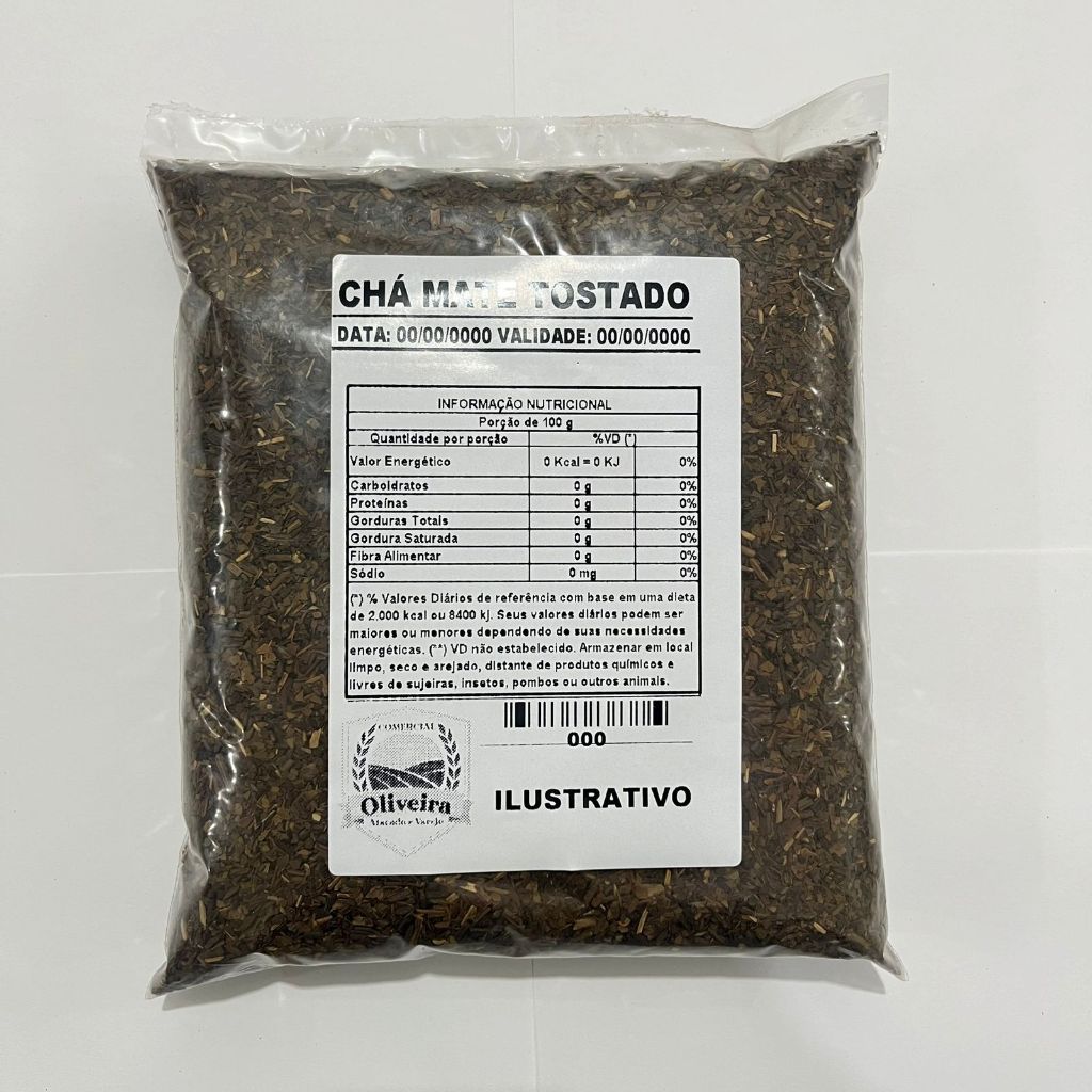 Chá Mate Tostado 1kg A Granel