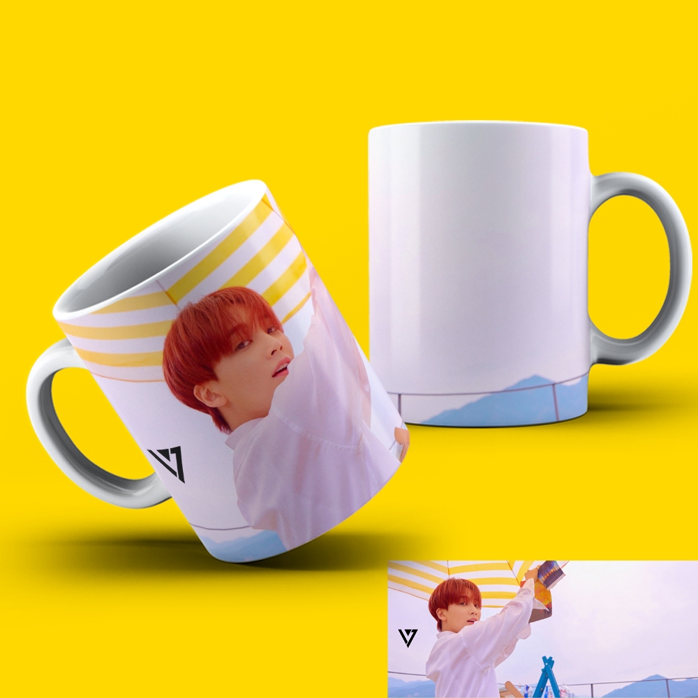 Caneca Seventeen KPOP 100 Modelos | Shopee Brasil