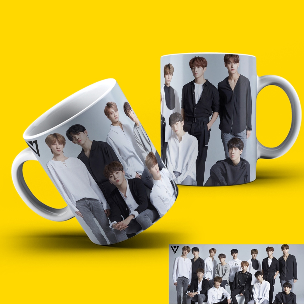 Caneca Seventeen KPOP 100 Modelos | Shopee Brasil