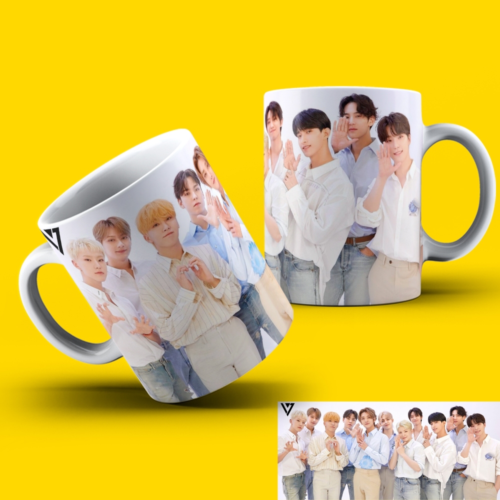 Caneca Seventeen KPOP 100 Modelos | Shopee Brasil