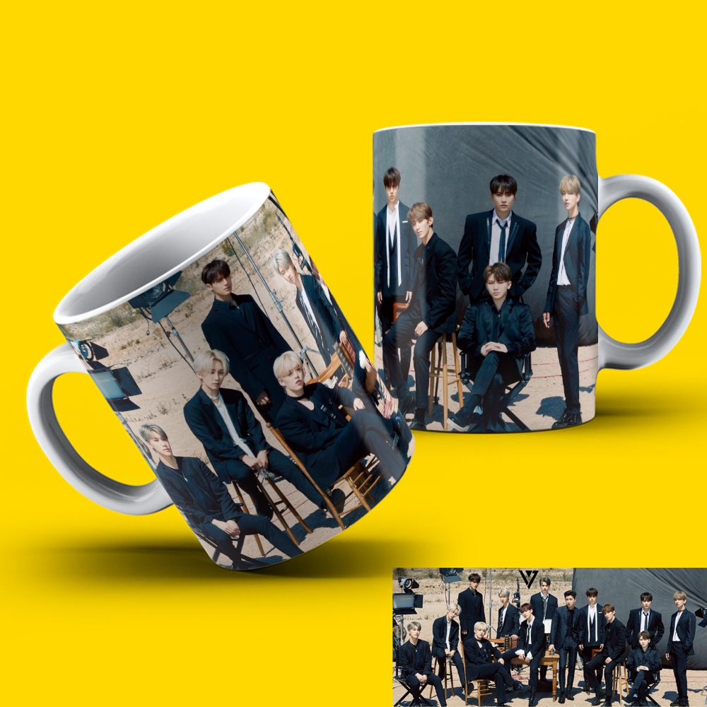 Caneca Seventeen KPOP 100 Modelos | Shopee Brasil