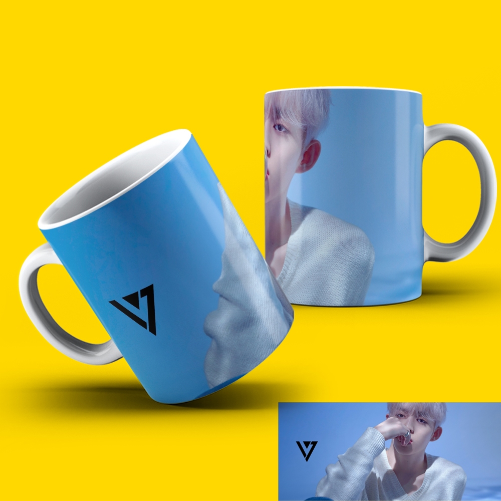 Caneca Seventeen KPOP 100 Modelos | Shopee Brasil