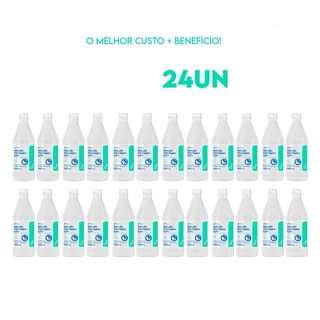 Kit C/24 Unidade Soro Fisiológico 0,9% 500ml Farmax