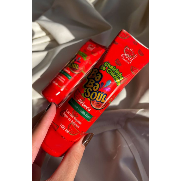 Sabonete Facial Babasoul Melancia 100ML | Soul Cosméticos