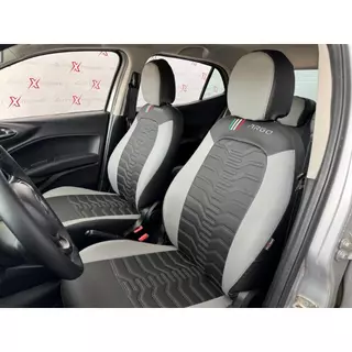 Capa de couro Banco Fiat Novo Uno 2010 2021 (VERIFICAR ENCOSTO DE CABEÇA)