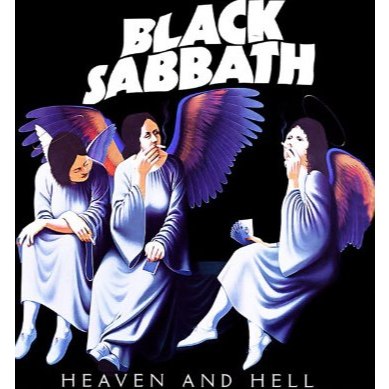 Patch Black Sabbath - Heaven and Hell - 9 cm x 9 cm