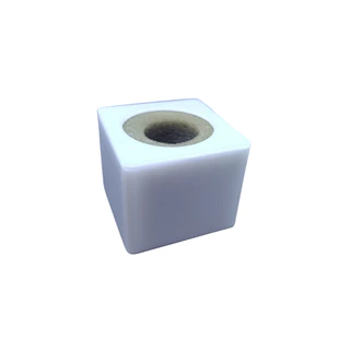 Canopla cubo Em Acrílico Para Microfone Dinâmico De Mão Com Ou Sem fio
