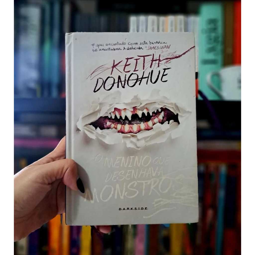 Livro: O Menino Que Desenhava Monstros - Autor: Keith Donohue | Shopee ...