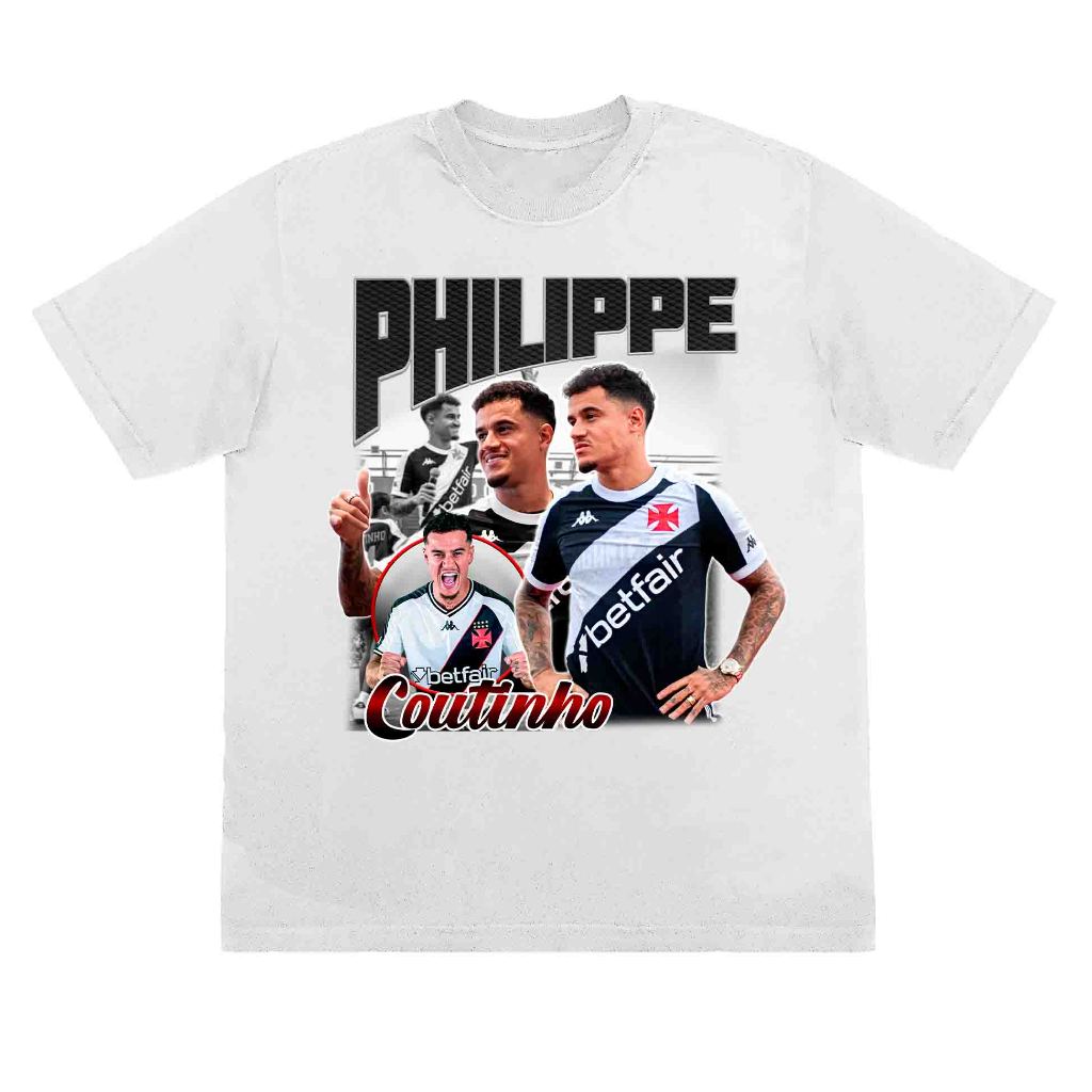 Camiseta Philippe Coutinho Retorno Vasco