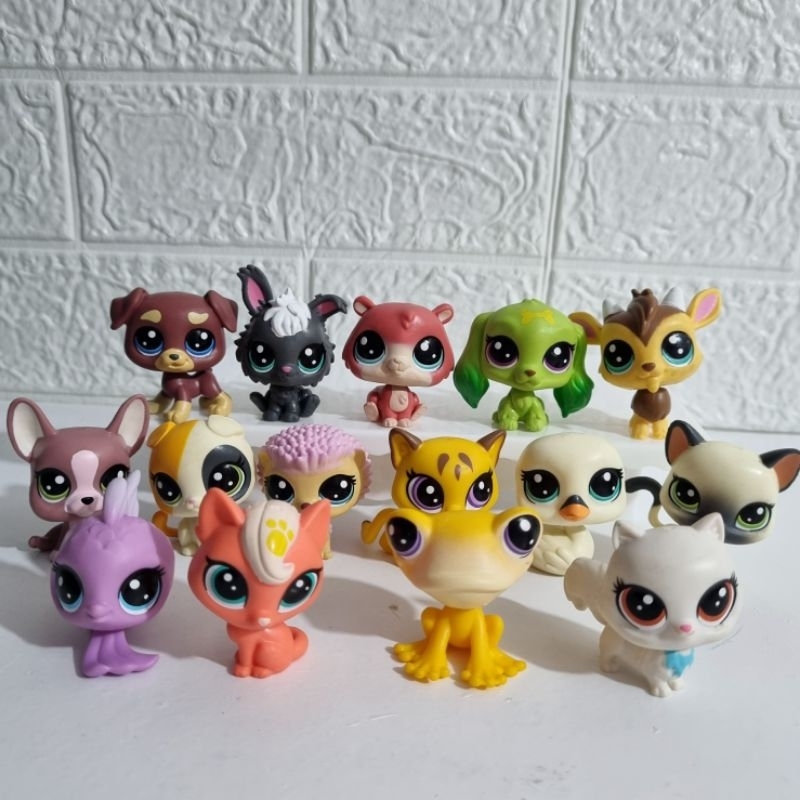 Personagens bonecos Littlest pet shop