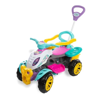 CARRINHO DE PASSEIO INFANTIL COM PEDAL E EMPURRADOR QUADRICICLO MENINA ANDADOR DE CRIANÇA MOTO DE BRINQUEDO MOTINHA PROTETOR APOIO PÉS TRICICLO MOTOCA GRANDE BRINQUEDOS DE MENINO BEBE MOTOQUINHA ELÉTRICA VELOTROL JIP JIP MARAL