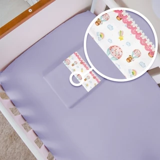 Jogo Lençol Berço Padrão Americano 02 Peças Percal Extra Macio em Oferta na Shopee