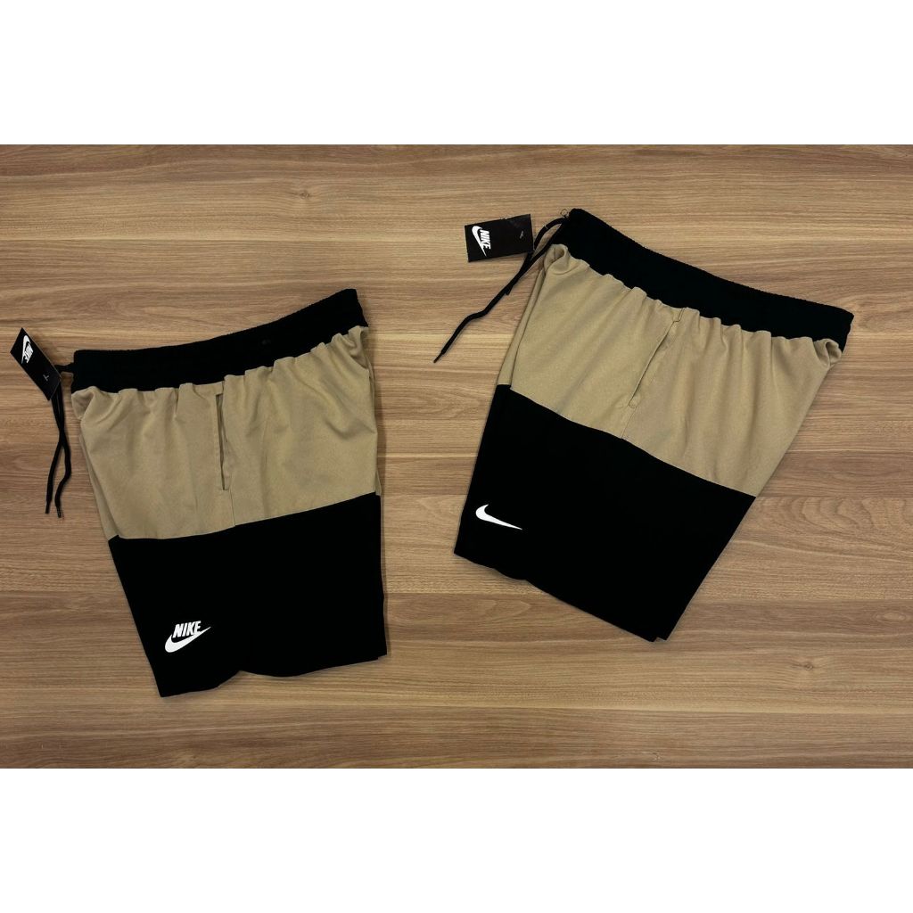 Bermuda Elastano Masculina 2 Cores com Bolso