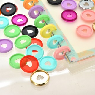 Discos pástico argola 22/ 56 ou 110 Unidades 35mm Para Caderno ...