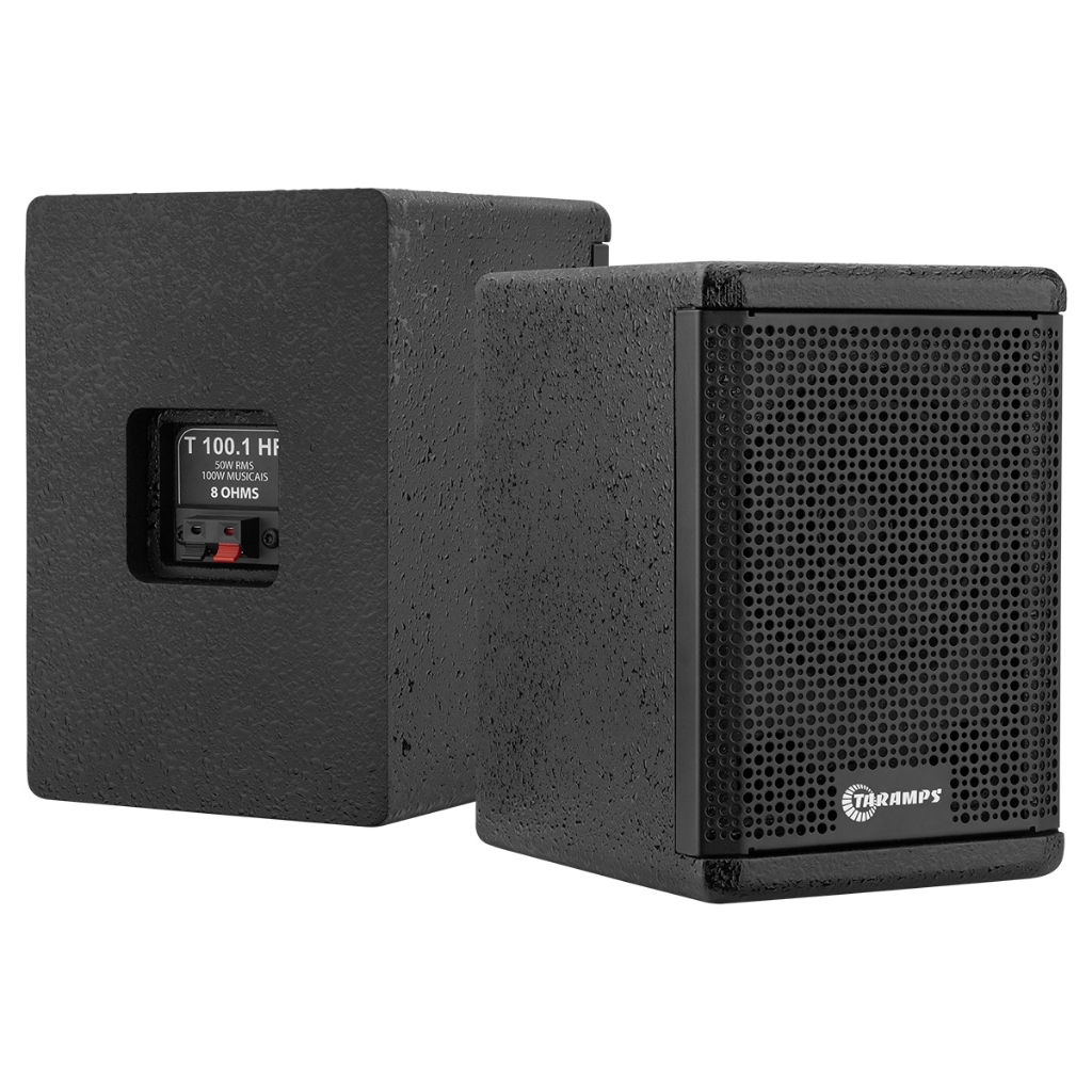 Caixa De Som Taramps Branco Passivo Acústico 50w Rms Preto